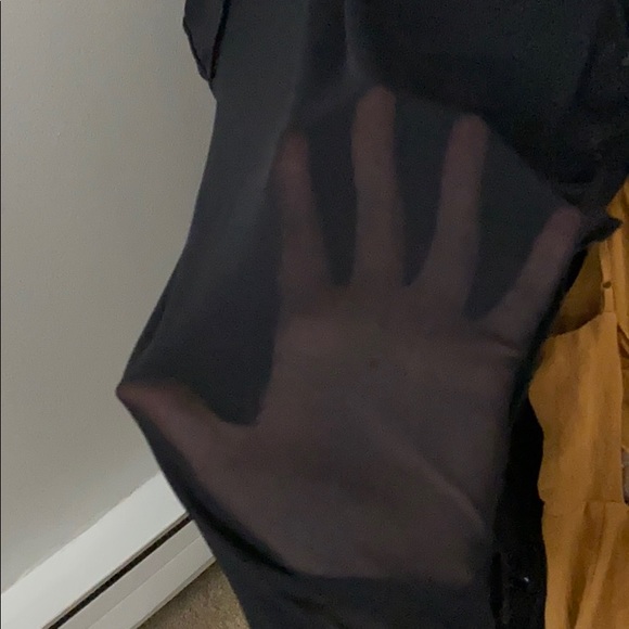 Black sheer top - Picture 2 of 2